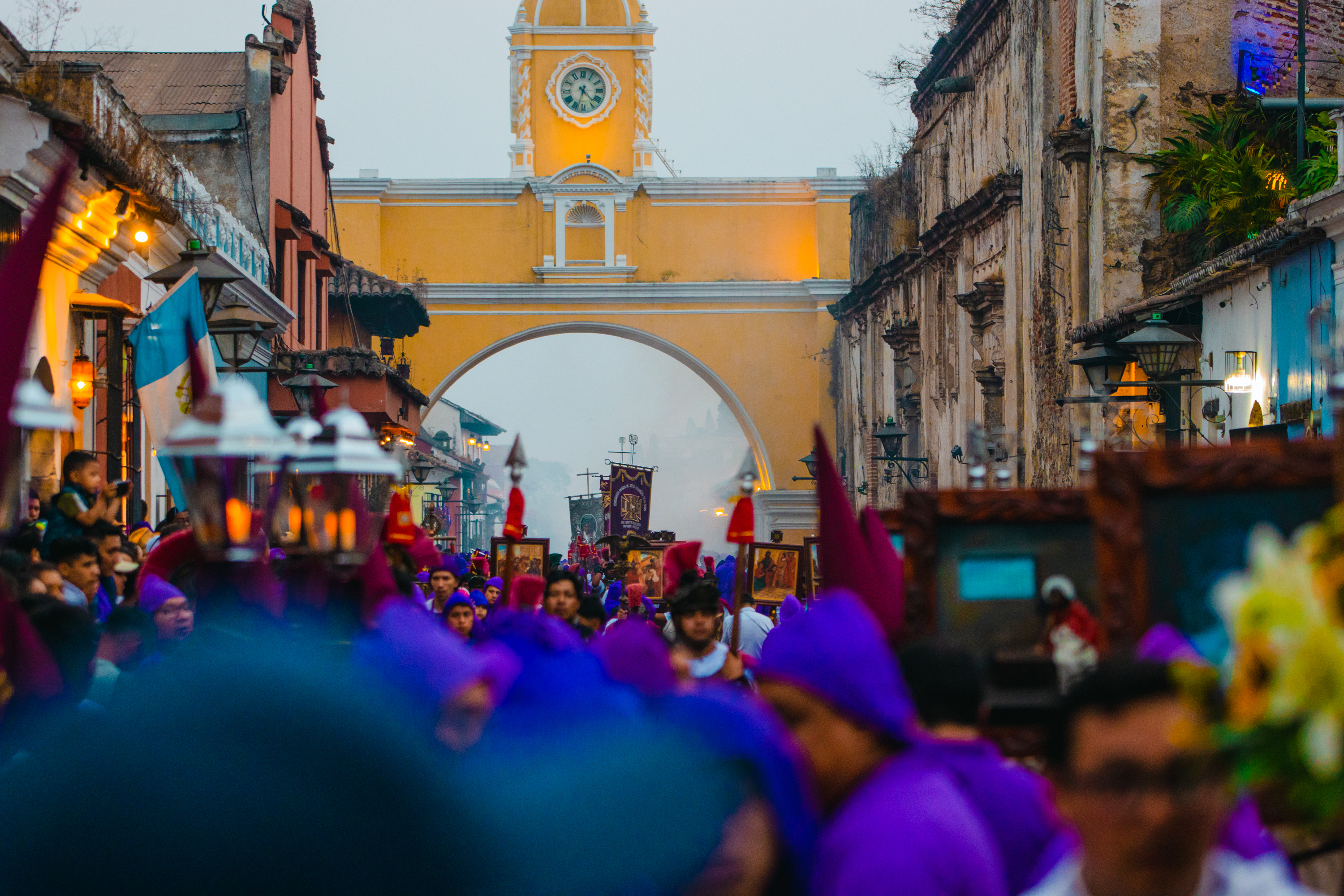 Procesión de Semana Santa en Antigua Guatemala